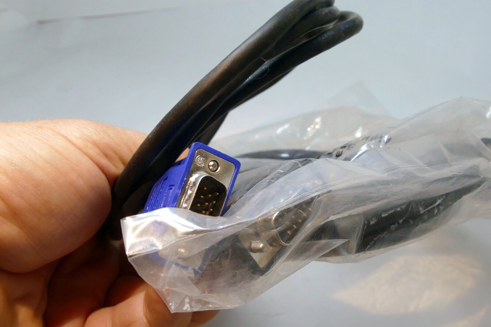 6 Feet VGA Cable SVGA Monitor Cord Super VGA Male to Male Computer Video 2X Pack