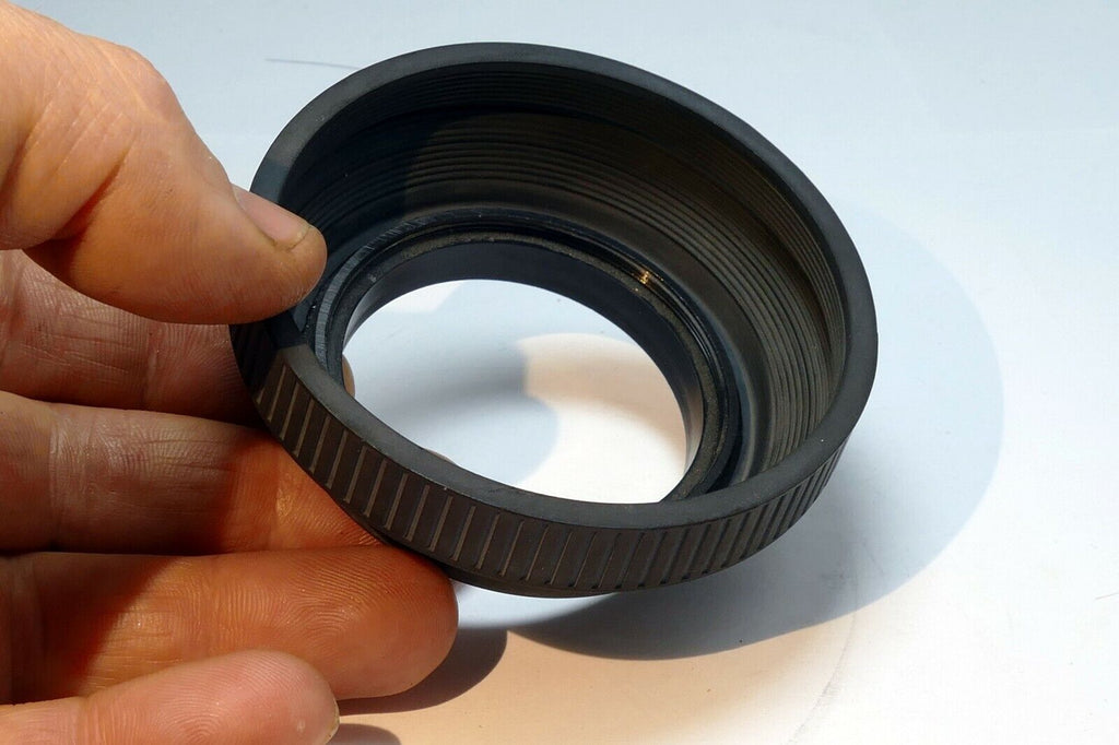 52mm screw in  Rubber Lens Hood Shade for normal 50mm f1.8 f2 f1.7 lenses