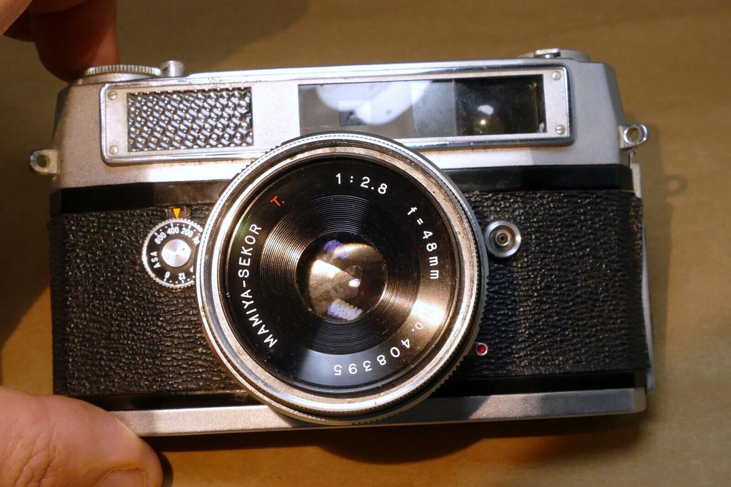 Mamiya Ruby Standard Rangefinder Camera 48mm f2.8 T Sekor Lens 35mm 1962