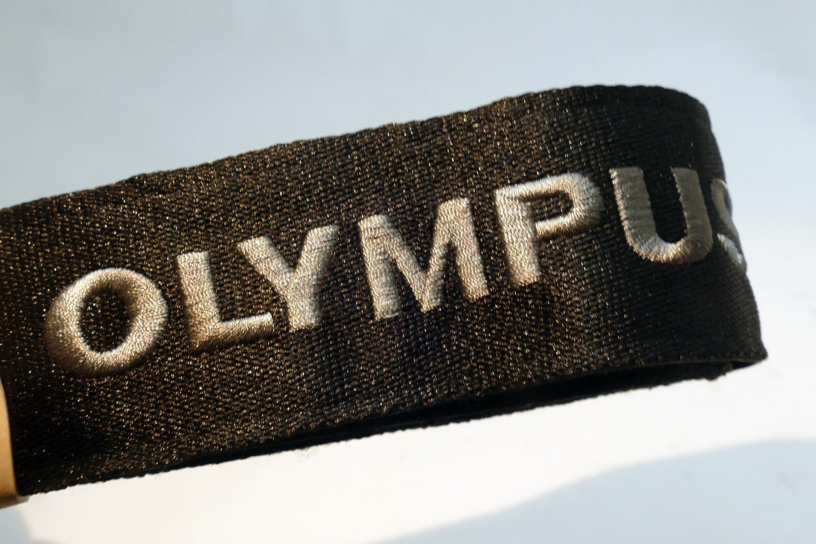 Olympus OM-1 System Neck Shoulder Strap 1.5" wide Gray-Black sturdy camera - OEM