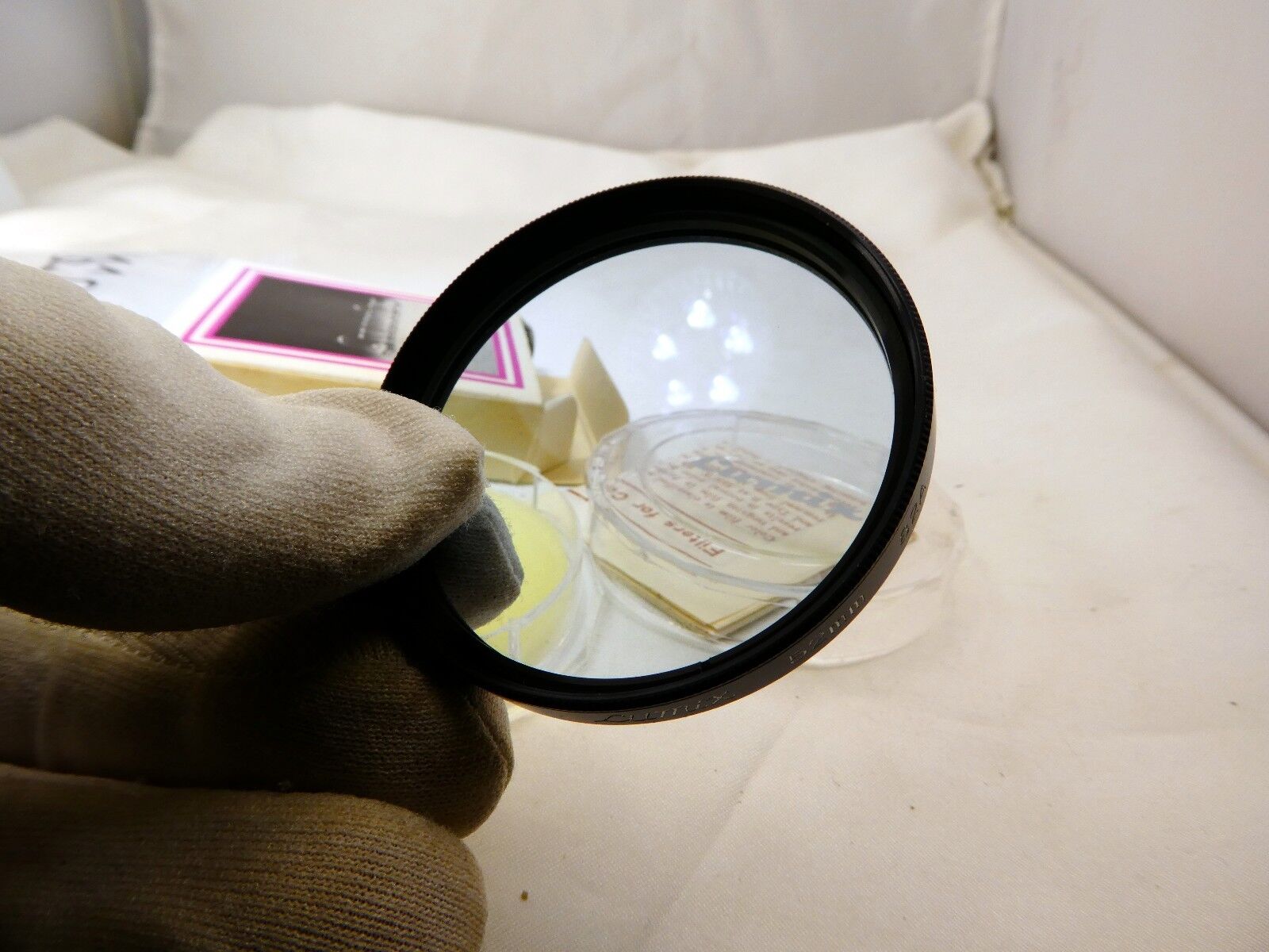 Lumix 82A 52mm Lens Filter Made in Japan H11001 light blue