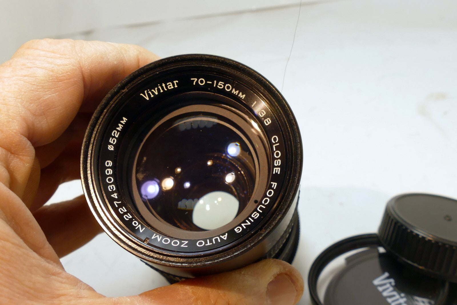 Vivitar 70-150mm f3.8 Manual Focus OM-Mount Zoom Lens for Olympus 2