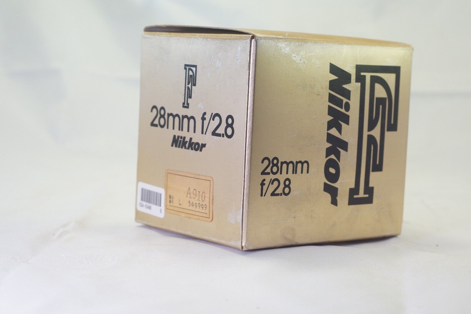 Empty Box for Nikon 28mm f2.8  Nikkor F AI  lens vintage