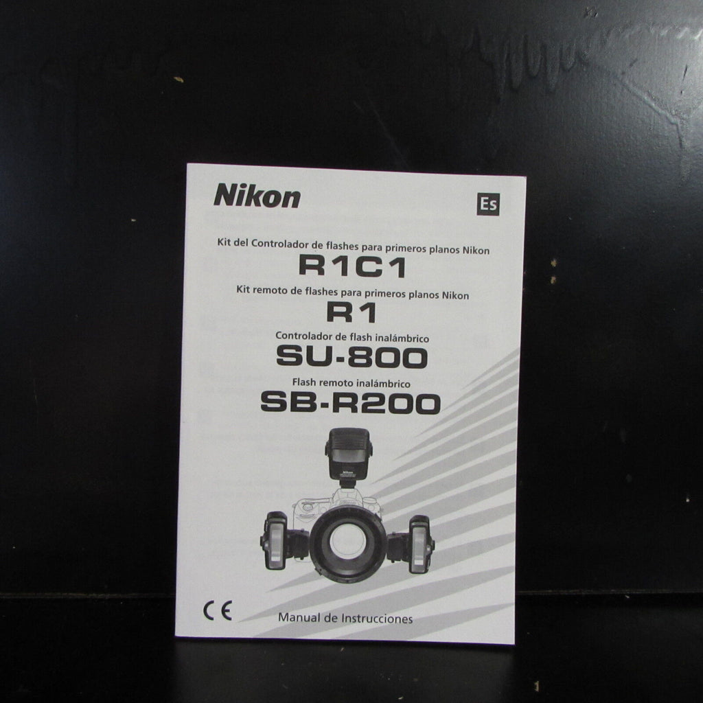 Nikon R1C1 SU-800 R1 SB-R200 Manual De Instruciones Espanol ES O401739