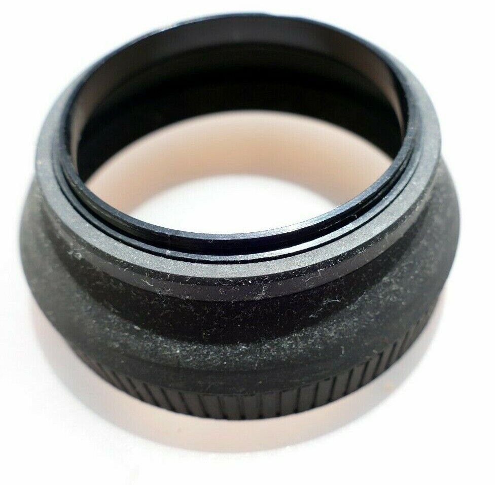 67mm Lens Rubber Hood shade double threaded for  telephoto zoom