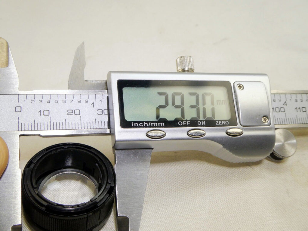 Lens 2X adapter 23mm OD 30mm OD plastic unknown brand