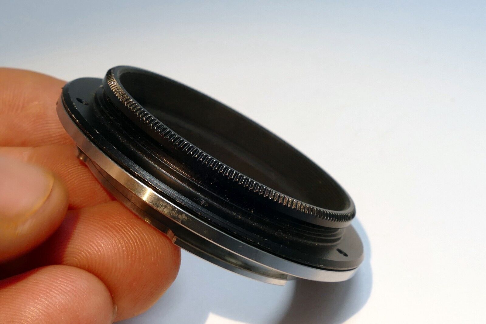 Pentax PK KR K M Bayonet mount Reverse adapter Ring to 49mm (not threaded) clamp