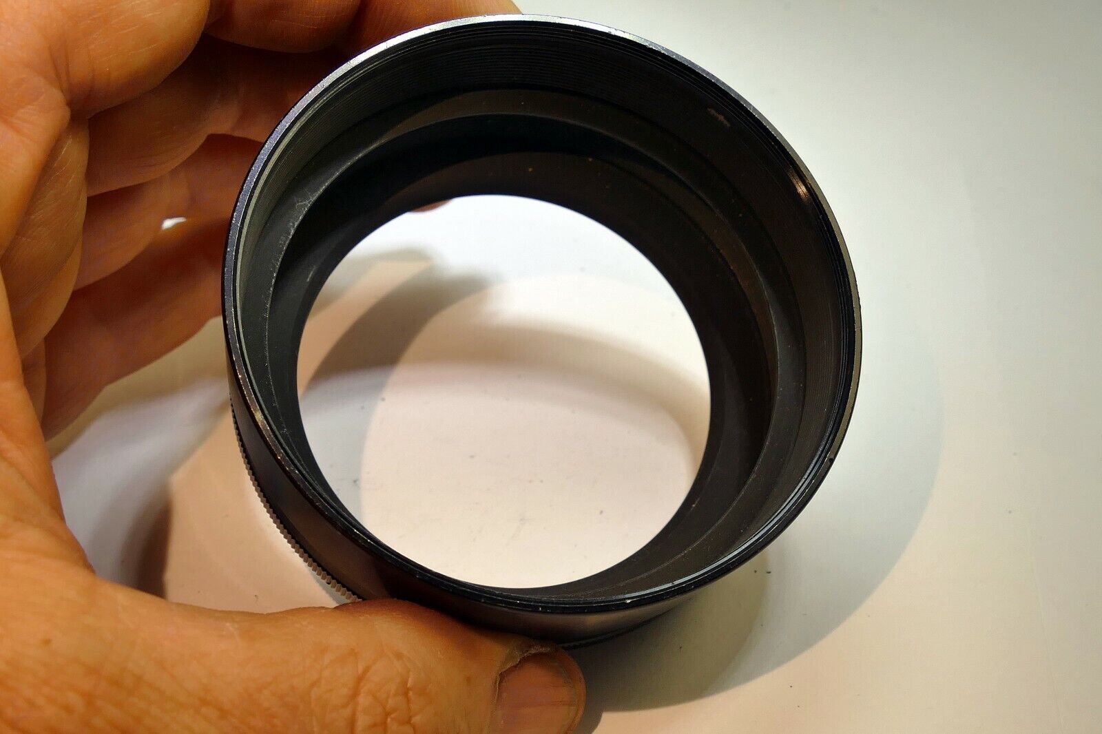 Nikon HN-12 Lens Hood Shade Metal for Polar filter 52mm screw in type