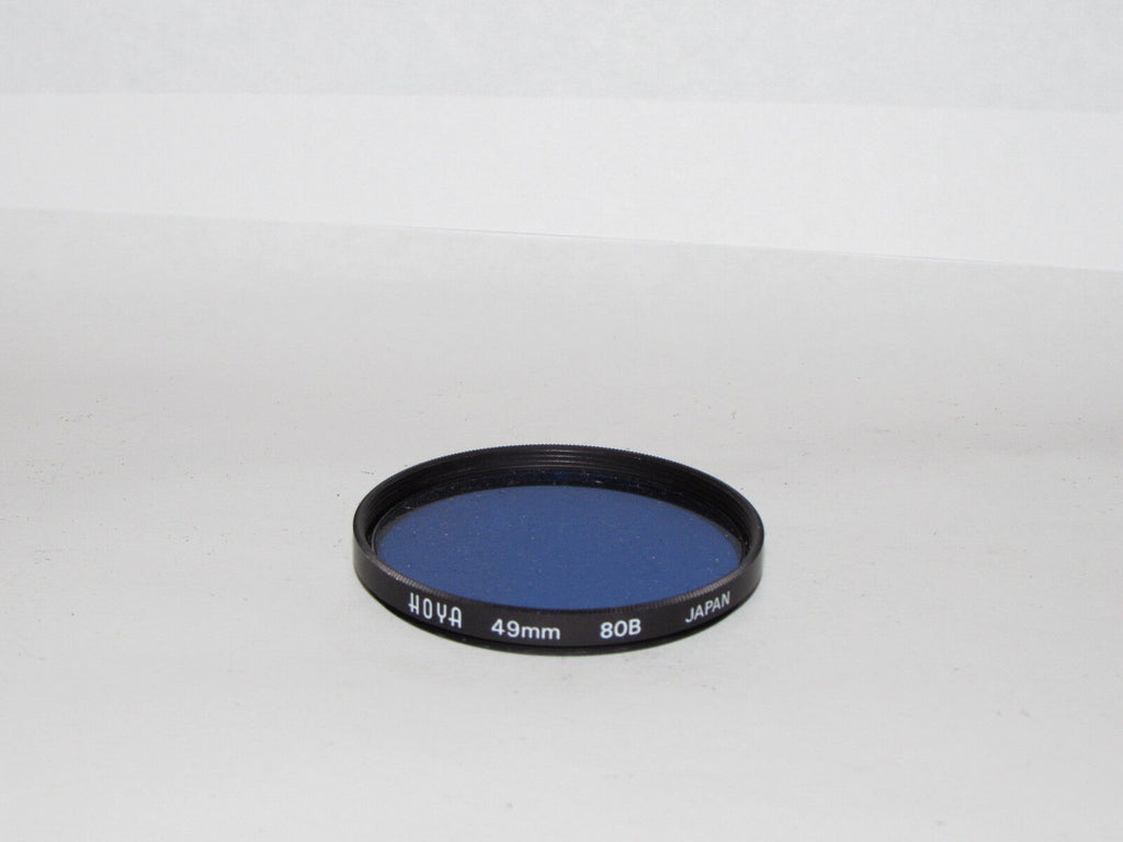 Hoya 80B 49mm Lens Filter Made in Japan cooling