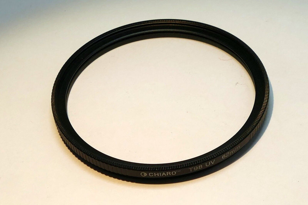 Chiaro T98 62mm Lens Filter UV Low / Slim profile WIDE ANGLE lenses