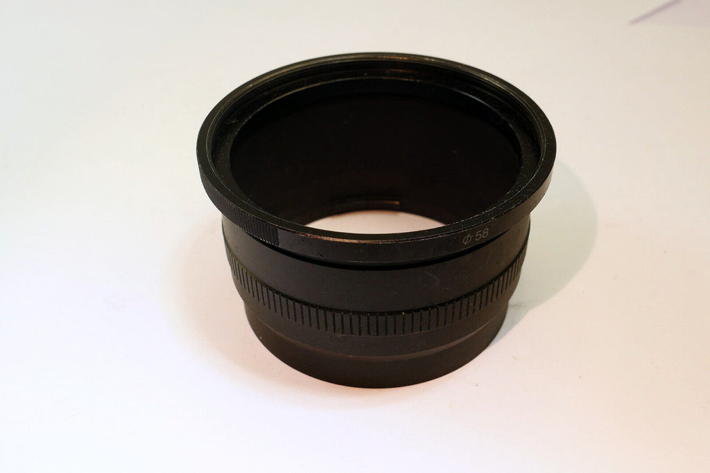 52mm Tube for camera adapter 58mm Lens twsit on type