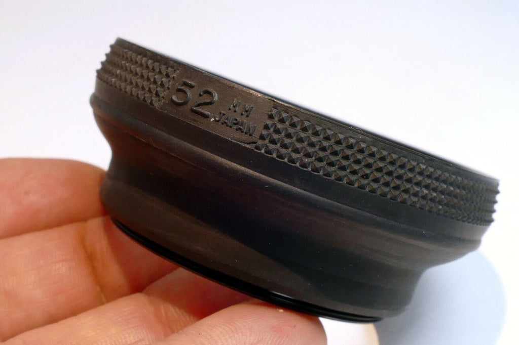 52mm Rubber Hood shade double  threaded