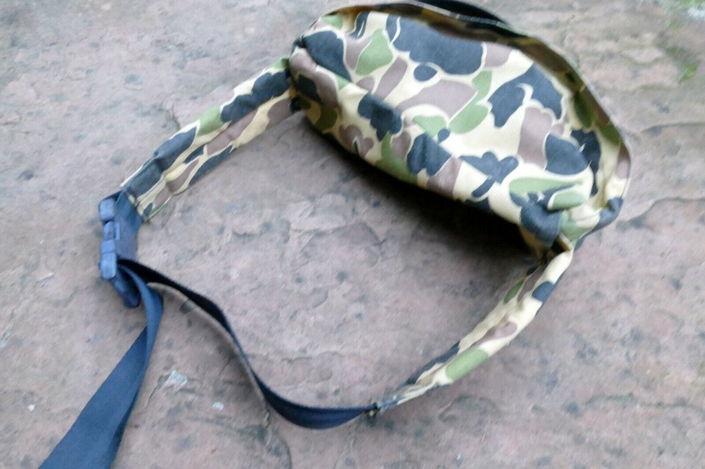 Top-Load Holster Camera Waist Bag Pouch Belt snap on CAMO green tactical pack