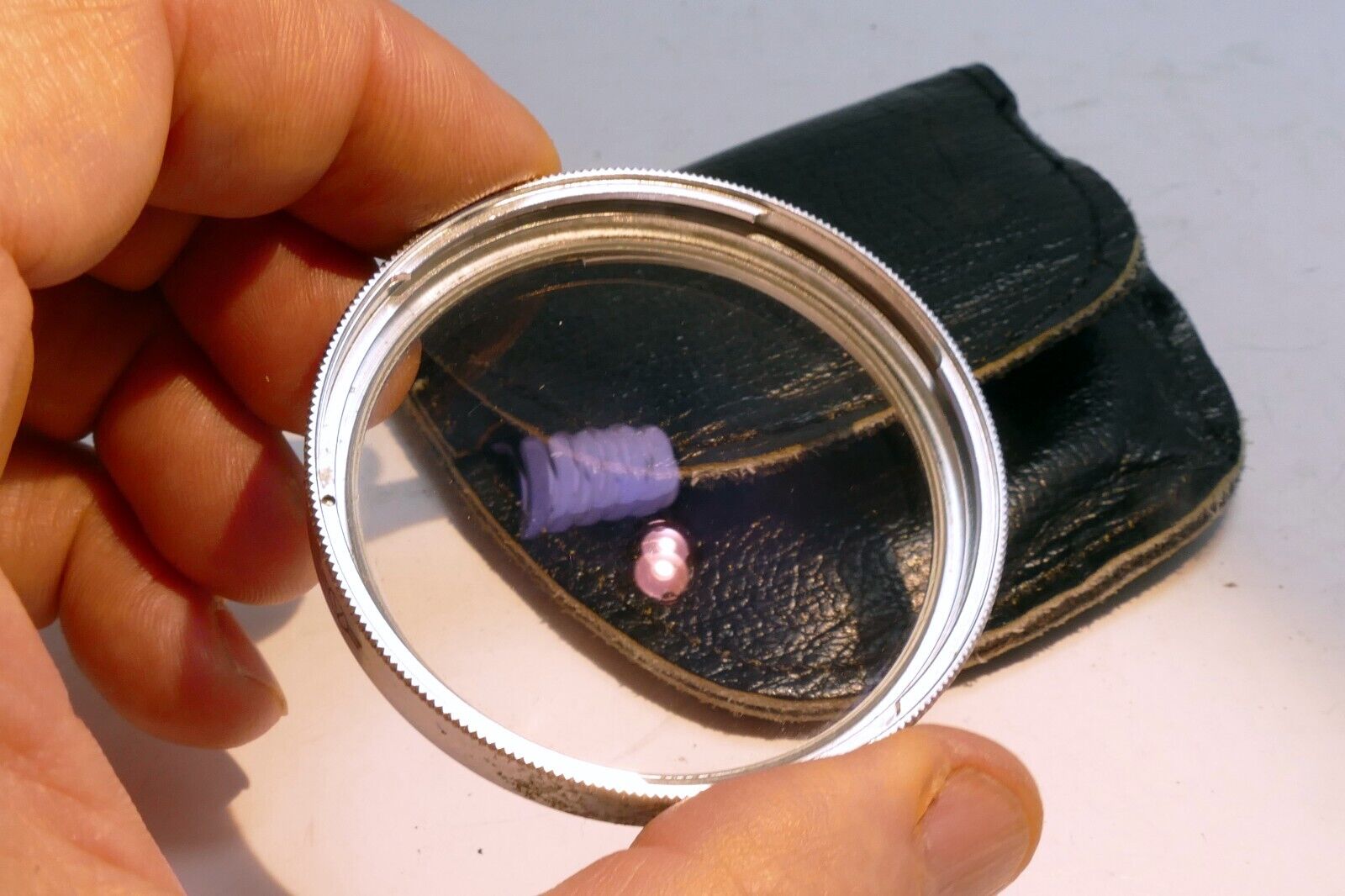 HASSELBLAD =V= B57 CARL ZEISS PROXAR f=1m Bay 57 lens filter chrome - OEM