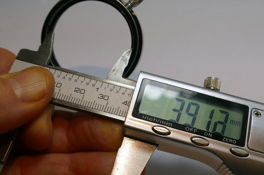 39mm to 44.5mm series VI 6 holder adapter w/ retaining ring # 614 - slip on type