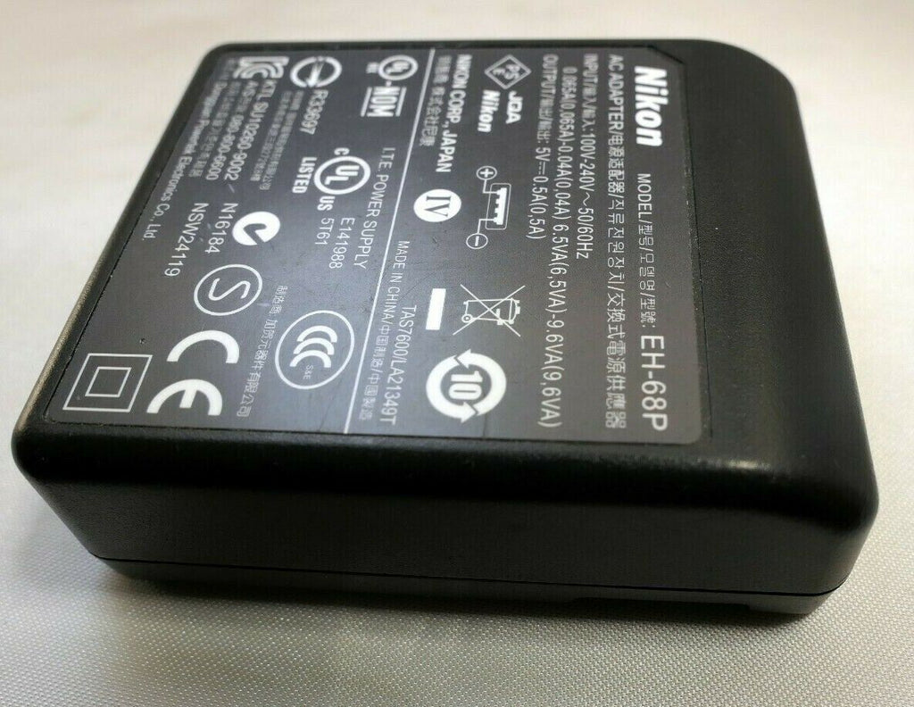 Nikon EH-68P AC USB battery charger adapter for Coolpix cameras Genuine Original