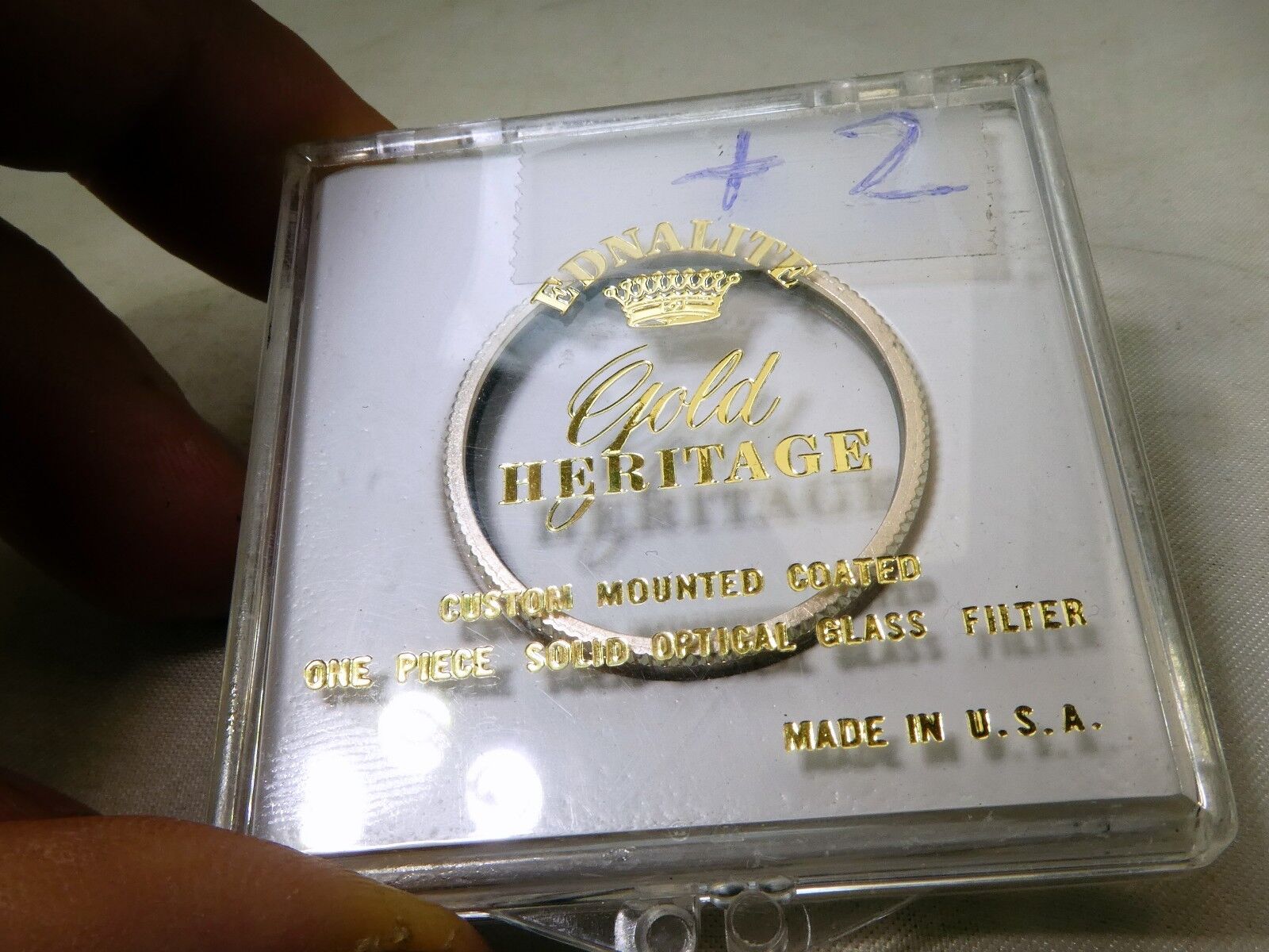 Ednalite +2A Lens filter Portrait 30mm series drop in series V 5