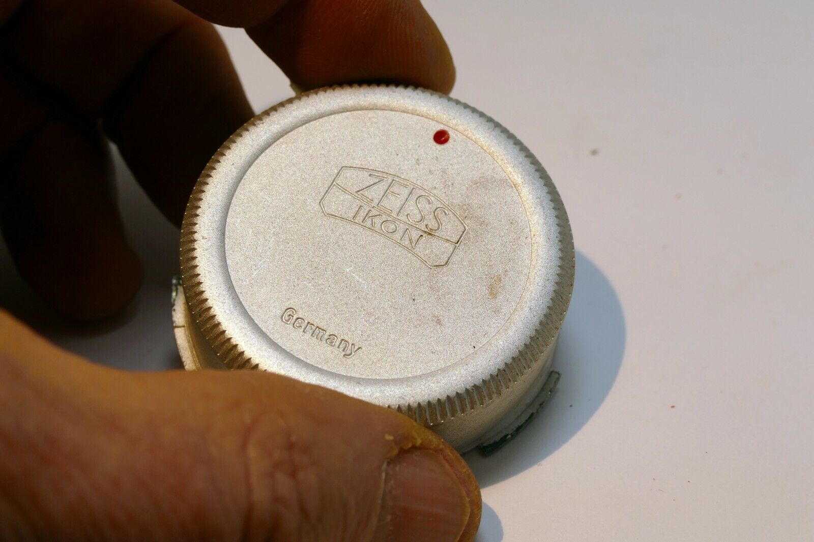 Contarex Carl Zeiss rear lens cap Rangefinder Germany Telephoto