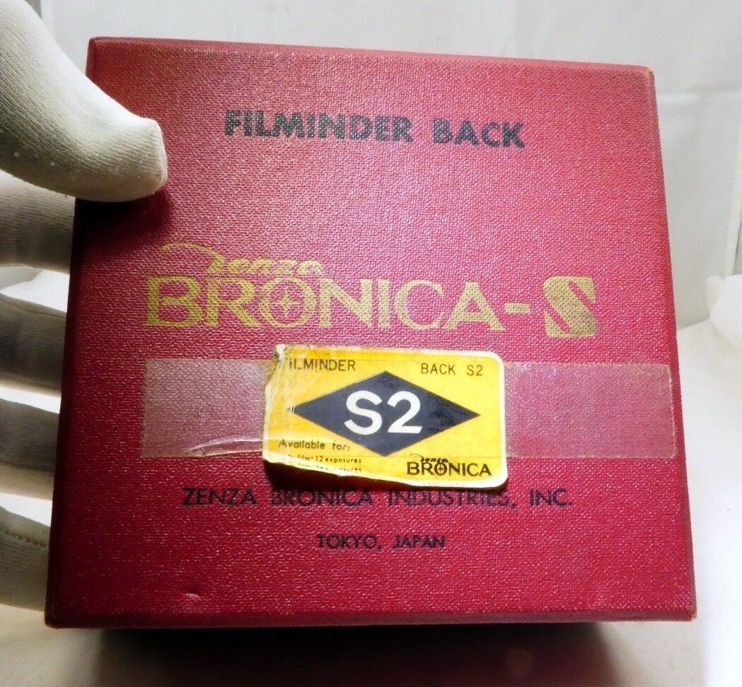 Empty Box for Bronica FilmWinder Back Zenza 6X6 S2