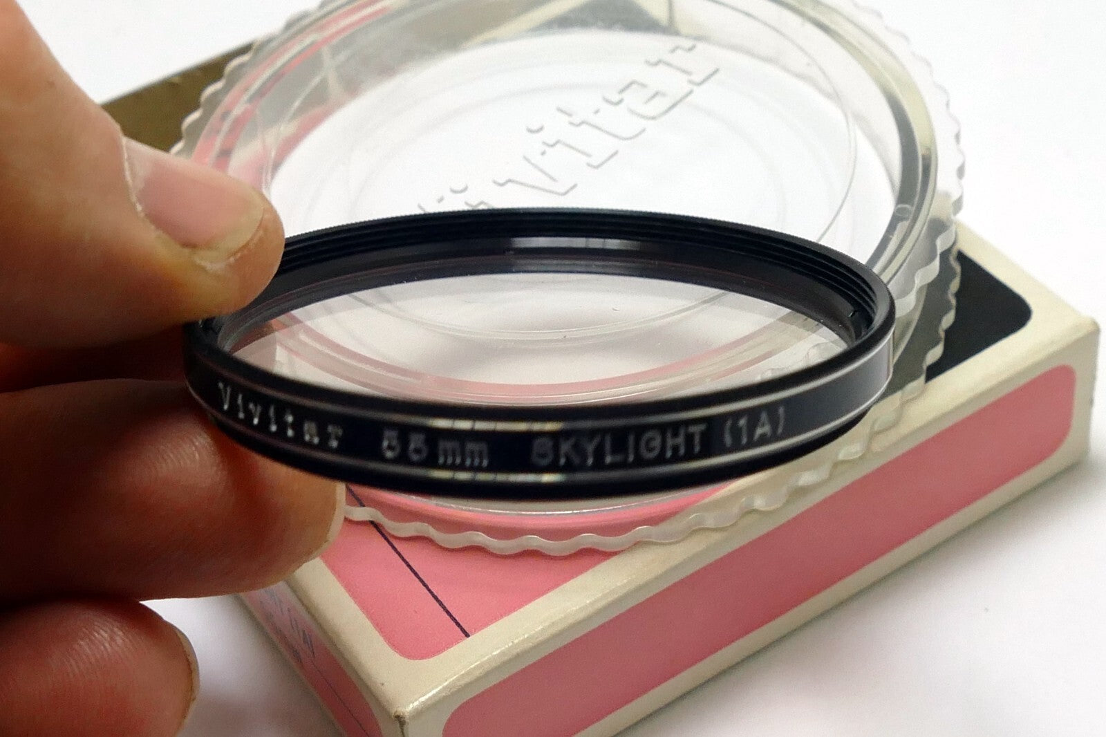 Vivitar 55mm Skylight 1A Filter -  mint