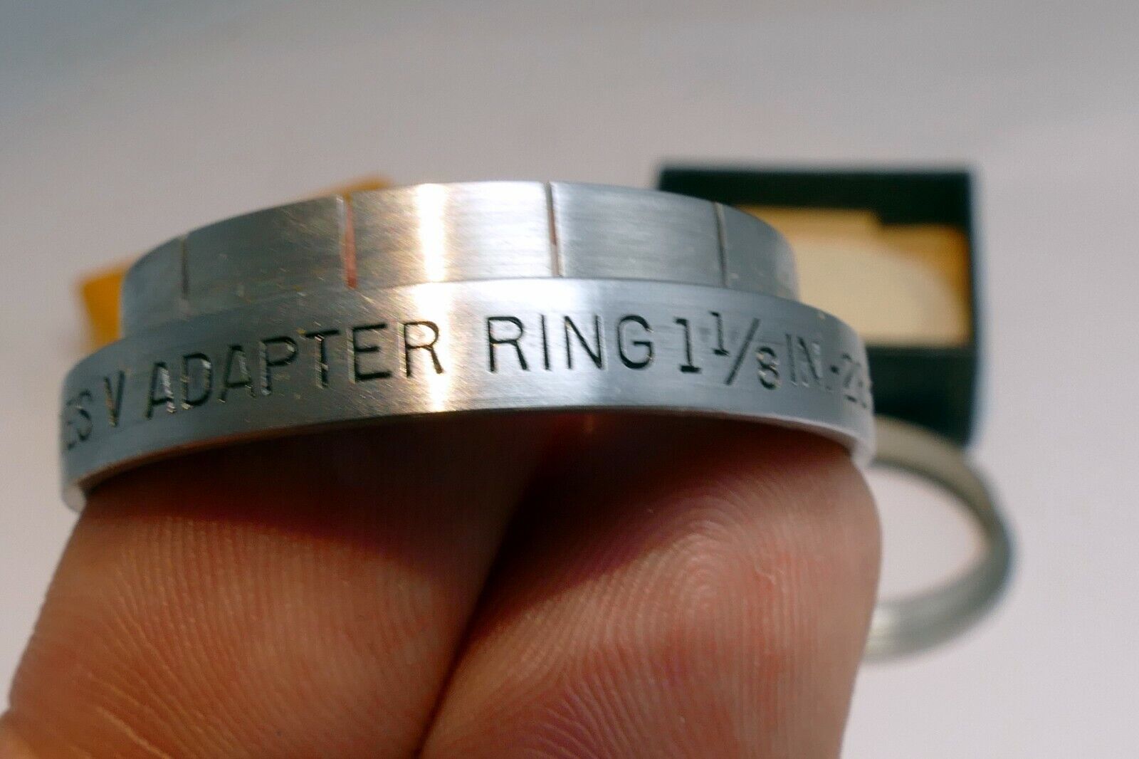 Kodak series V 5 Adapter ring with 1  1/8" 28.5mm retainer ring Filter Holder