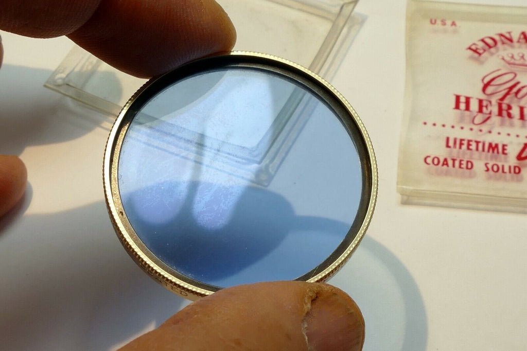 Ednalite Duraklad Photo Flood 80B Blue drop in series 6 VI  filter 41.3mm