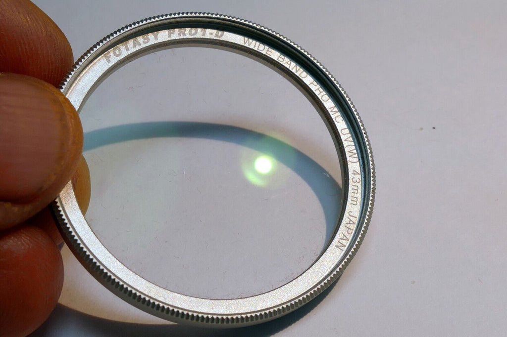 Fotasy 43mm UV Filter Objektiv Einschrauben Typ Ultraviolet Pro-1D Profi Digital