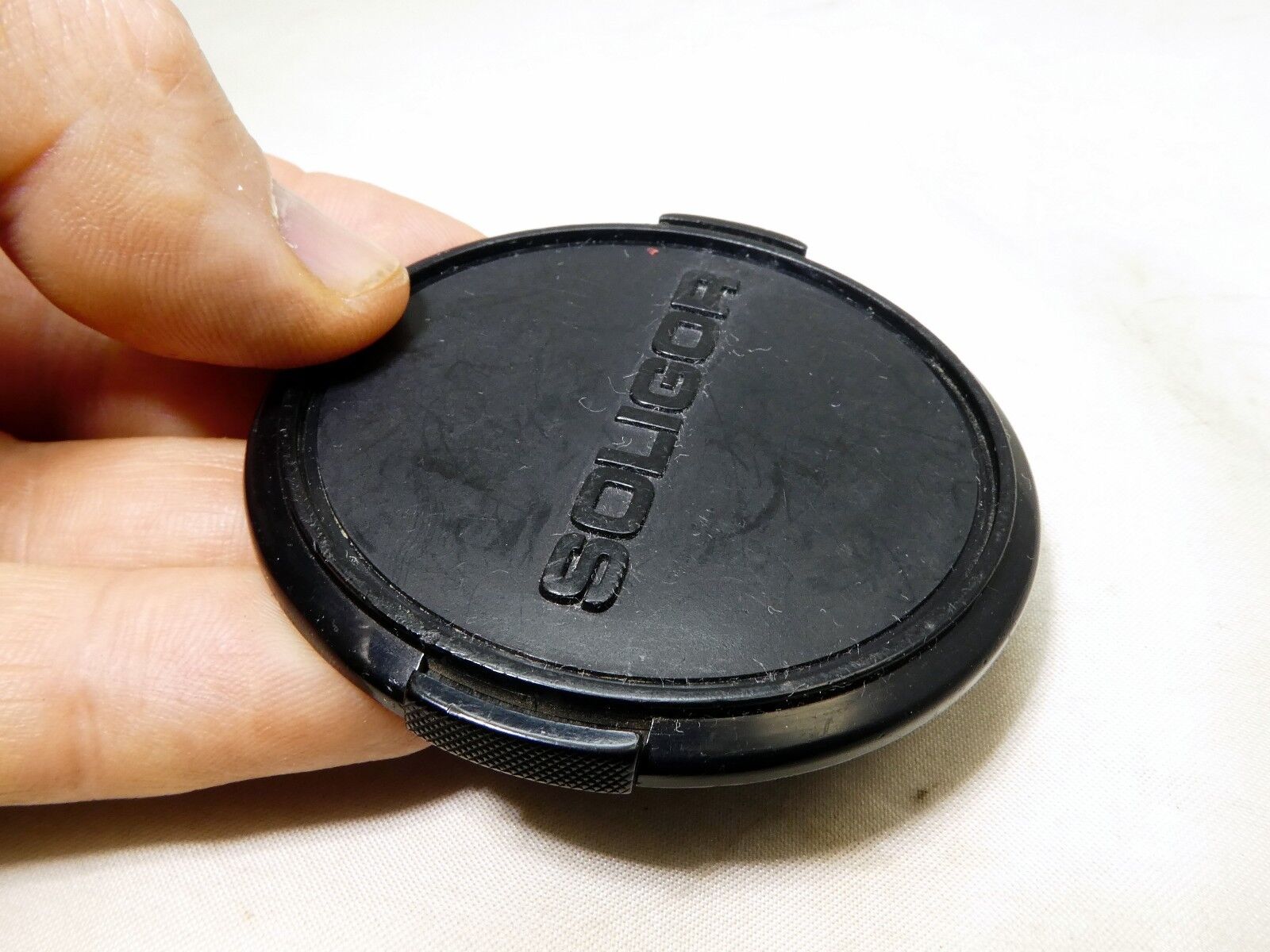Soligor 62mm Lens Front Cap Snap on type for made in Japan
