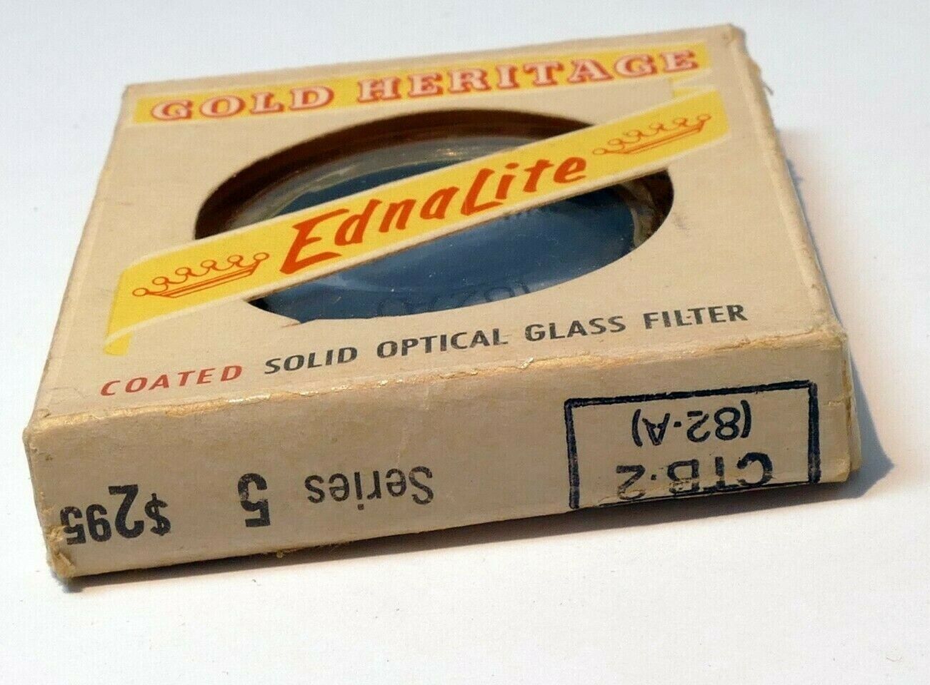 Ednalite Duraklad 82-A  Lens filter series V 5 30.2mm OD light blue cooling