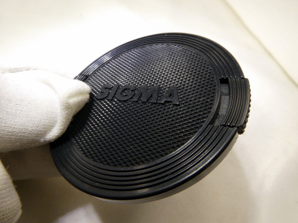 Sigma 55mm Front Lens Cap Snap on type all Black