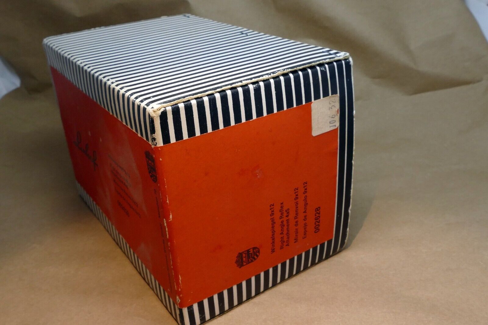 empty lens box (only) for Linhof Right Angle attachment 4X5 002628