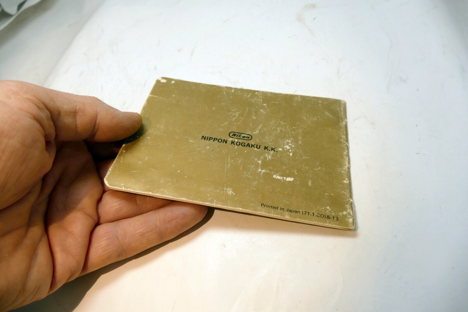 Nikon F FTN Photomic finder Metered Prism Instructions manual guide English EN