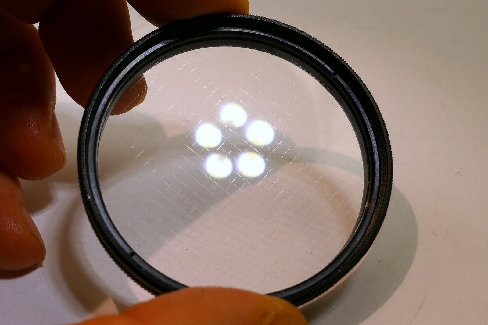 Spiralite ROTATING Cross 4 Star Screen series 7 VII Lens Filter threaded 54mm