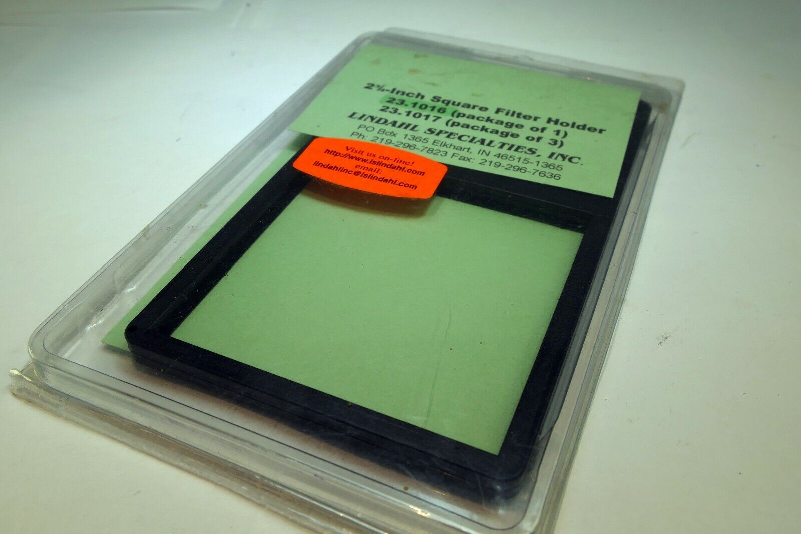 Lindahl Specialties 2 3/4" Filter adapter frame holder 3X5"  square  23.1016
