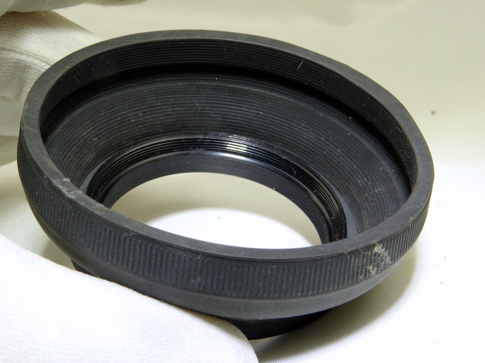 55mm Rubber Lens hood shade for 50mm f1.7 f1.4 f1.8  double threaded