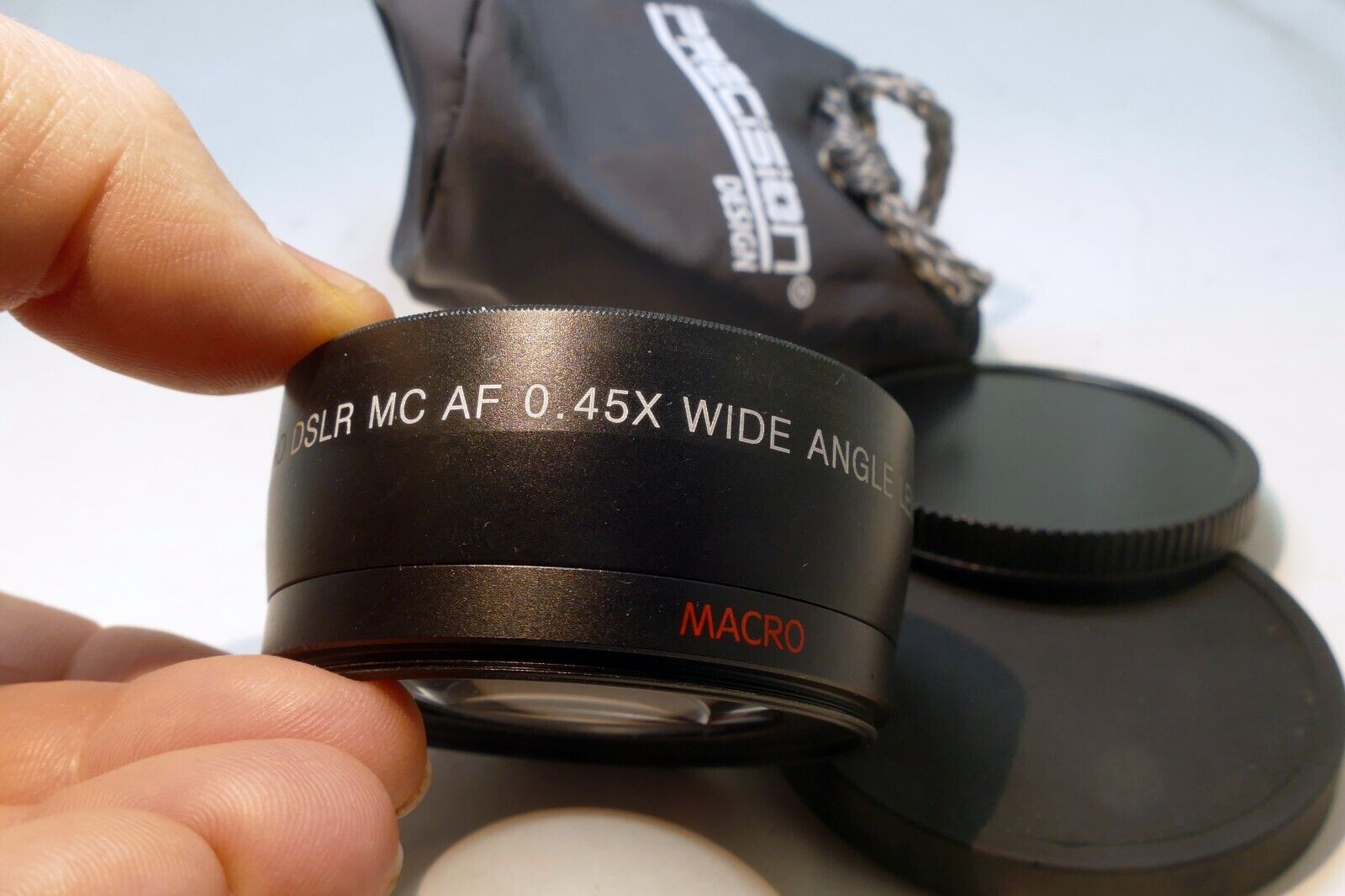 HD  0.45X AUX Wide angle 58mm Lens for 18-55mm IS