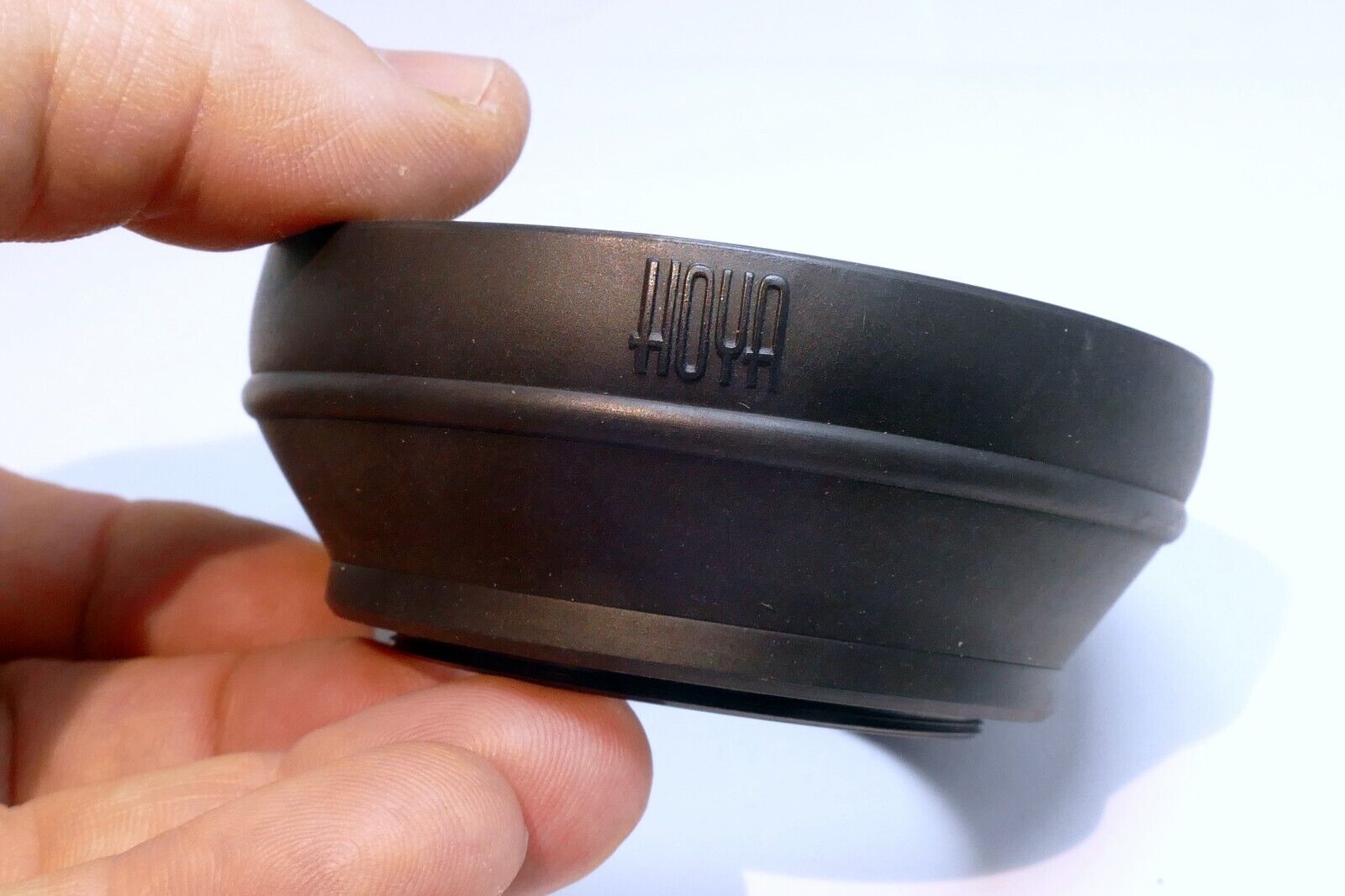HOYA 52mm Lens Hood for 28mm f2.8 f3.5 collapsible double threaded rubber Japan