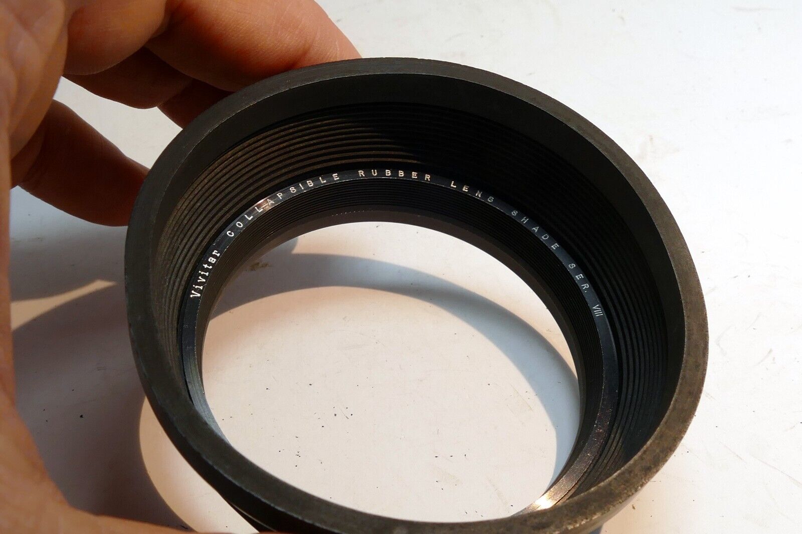 Series 8 VIII Lens Hood Shade threaded vintage 66.6mm (will not collapse)