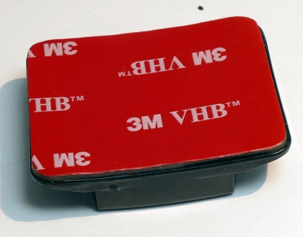 Square 3M VHB Replacement Adhesive Sticker for GoPro Surface Curved helmet