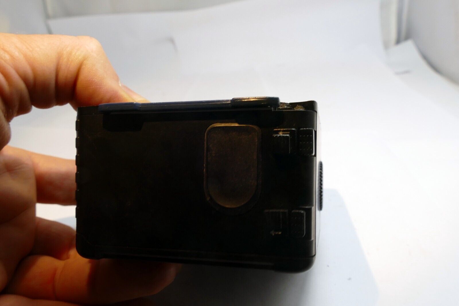 Mamiya 645 Pro / Super / TL Camera Late 120 Film Back Blue Tab AS IS