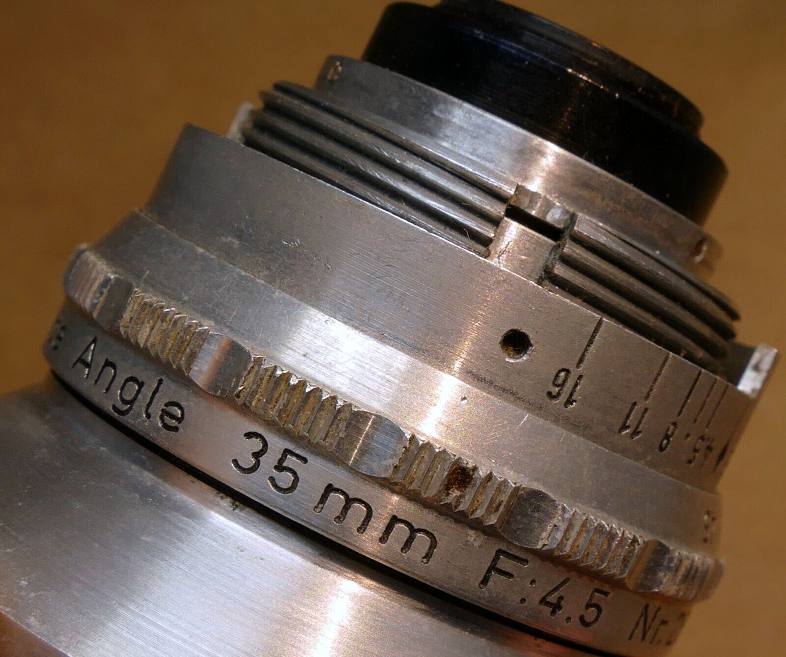 Argus Sandmar Wide Angle 35mm 35 MM F4.5 - Screw Thread - missing mount