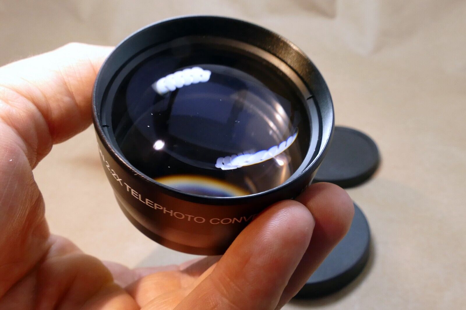 55mm (thread size) HD MC AF 2.2X Telephoto Lens w/ Macro for 18-55mm