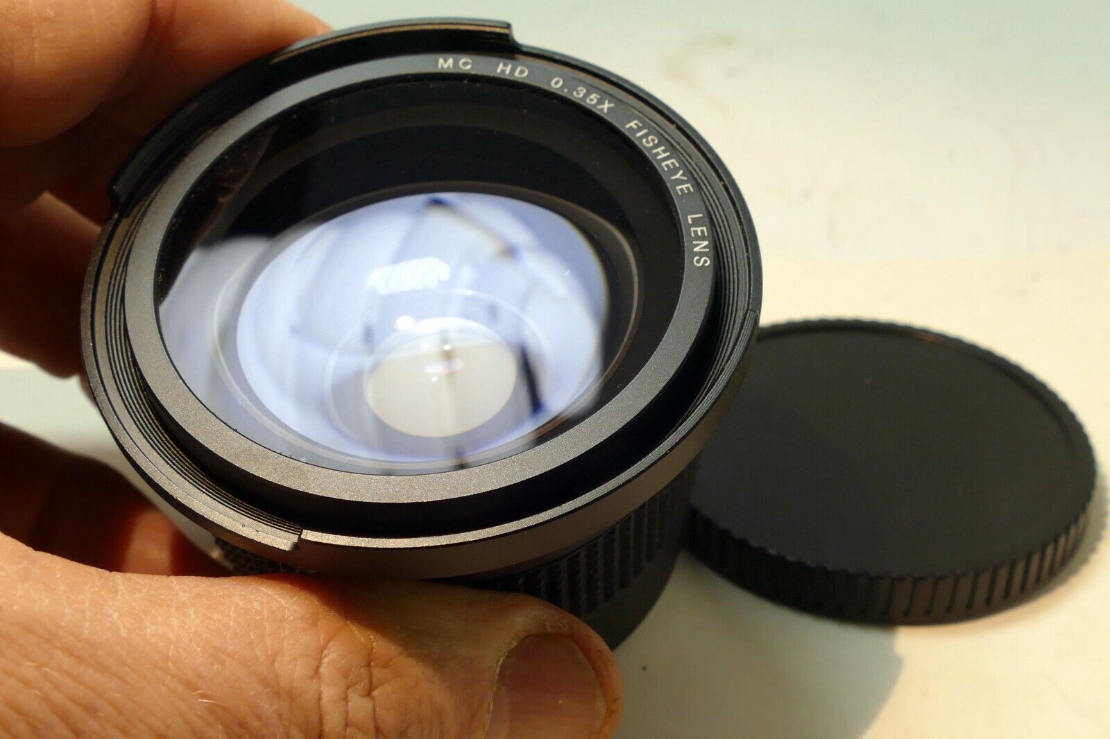 MC HD  0.35X AUX Super  Wide angle Fish eye 58mm Lens for 18-55mm IS EF