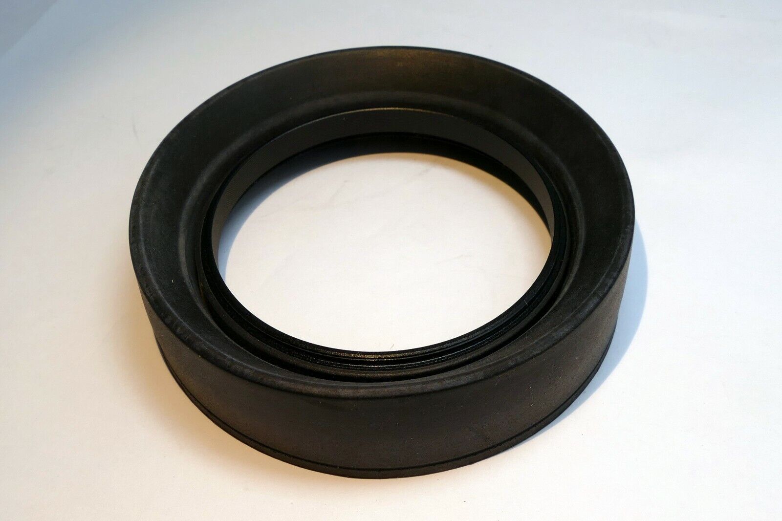 77mm 3-way  rubber lens hood  shade double threaded wide normal telephoto