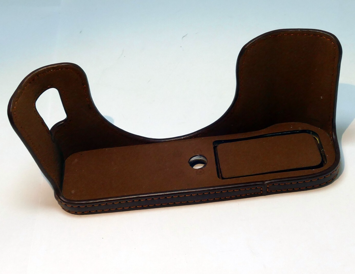 Lower Half Case for  Sony Alpha digital camera Brown