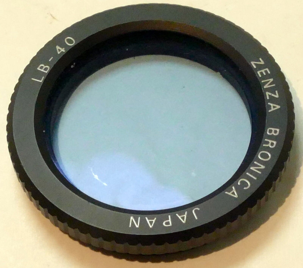 Bronica 32.5mm LB-40 Blue Lens Filter for 30mm PE Zenza - Genuine OEM S2A