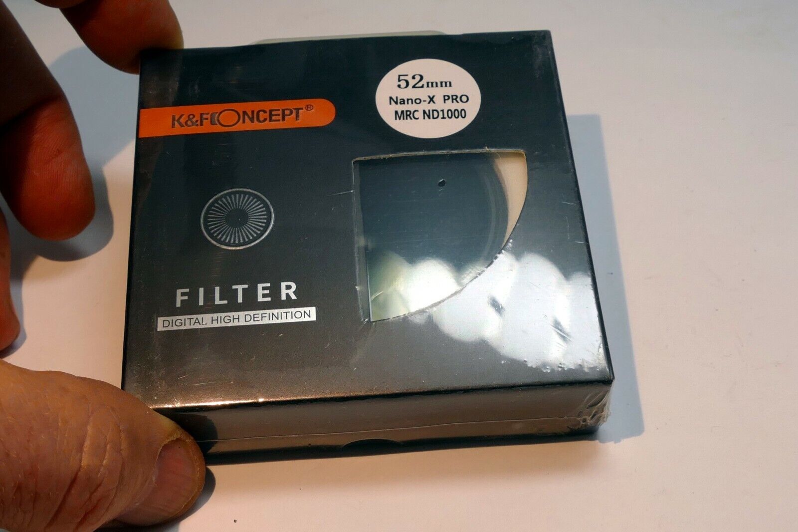 52mm K&F Nano X ND 1000 3.0 10 Stop Neutral Density Lens Filter IR Multi-Coated