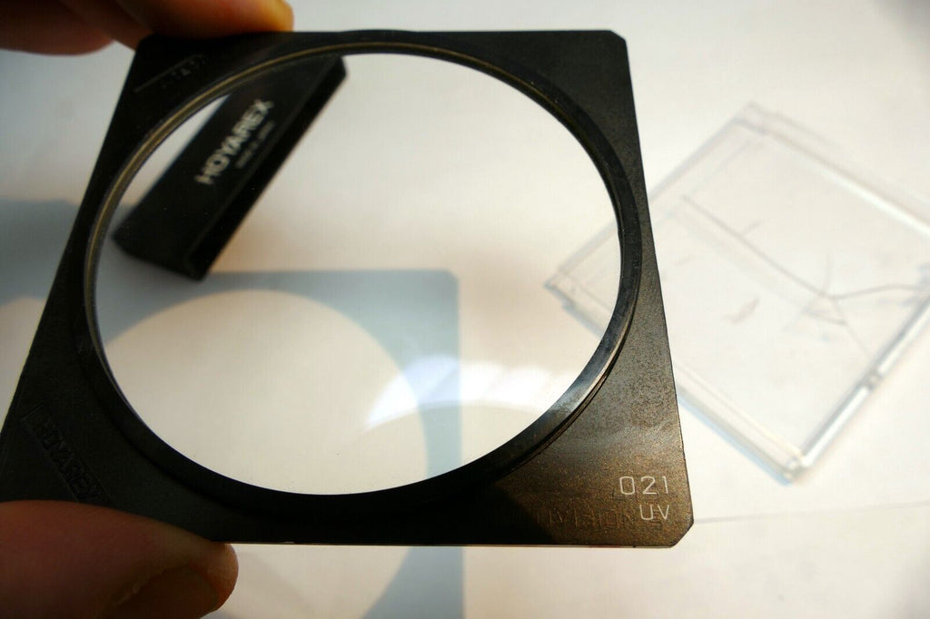 Hoya Hoyarex 021 UV Clear  Filter  76X76mm square drop in