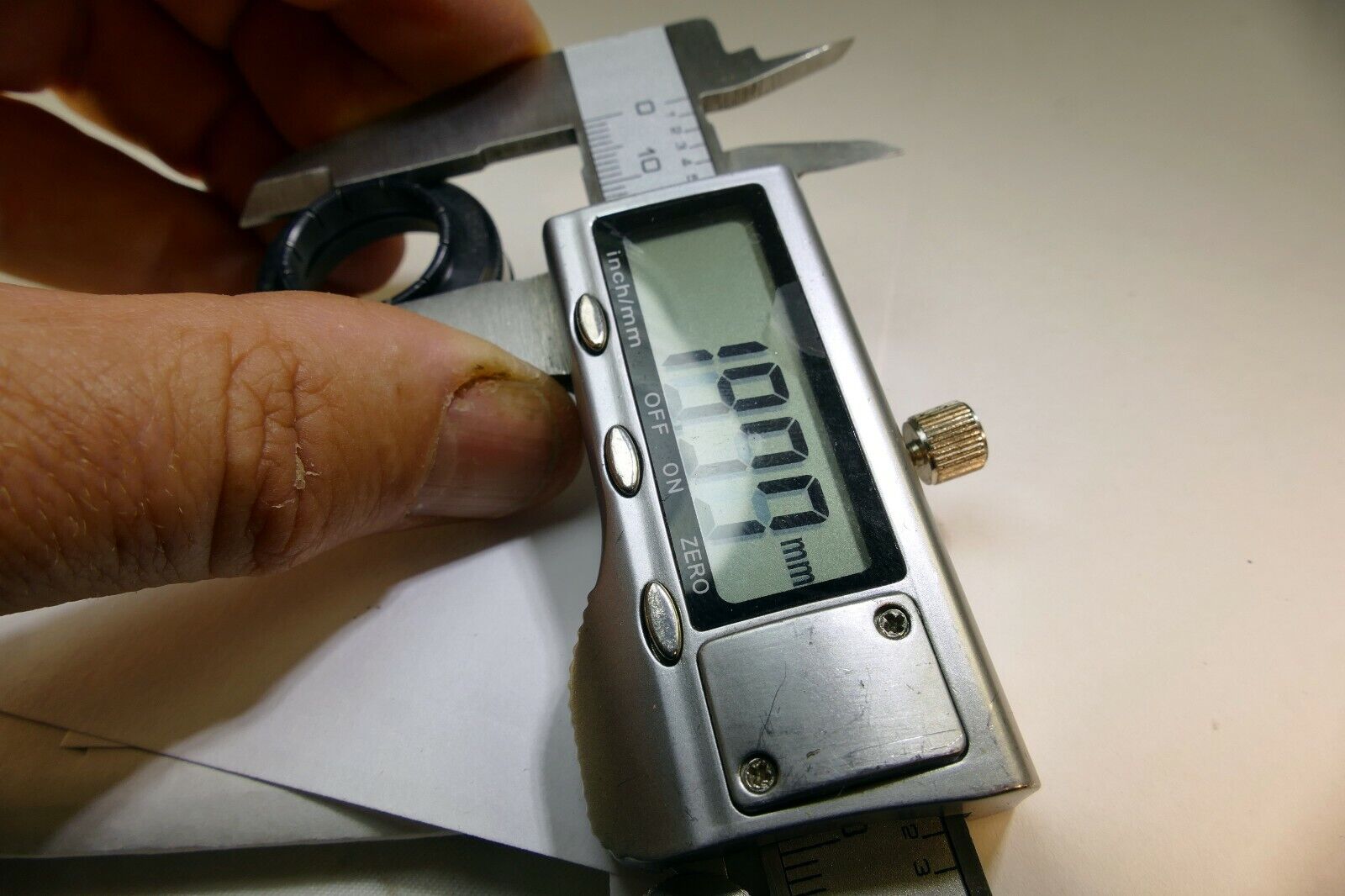 Ednalite C series IV 4 Filter holder  w/ retaining ring 19mm slip on type