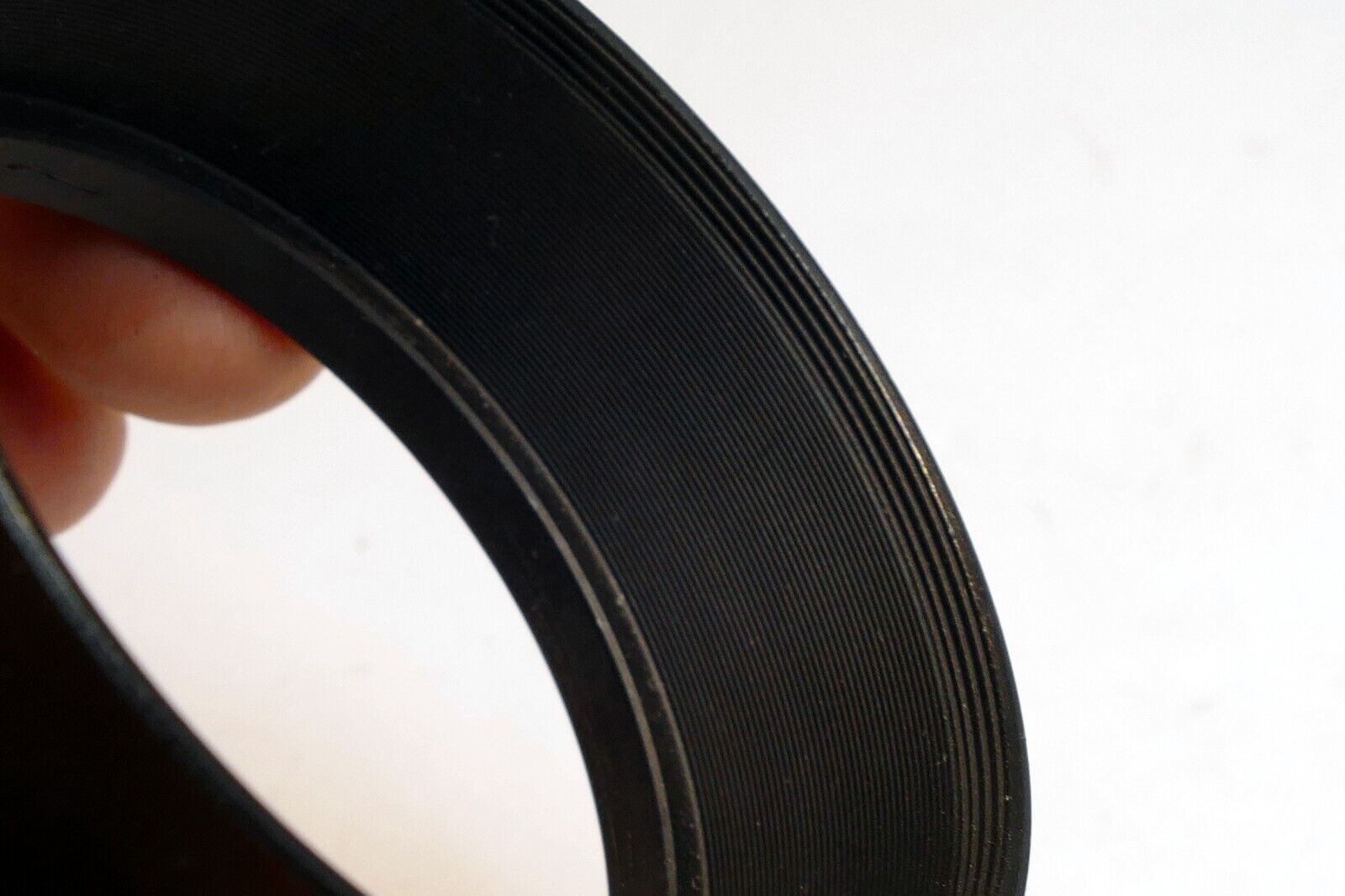 55mm OD Lens Hood Shade  threaded  Metal double threaded